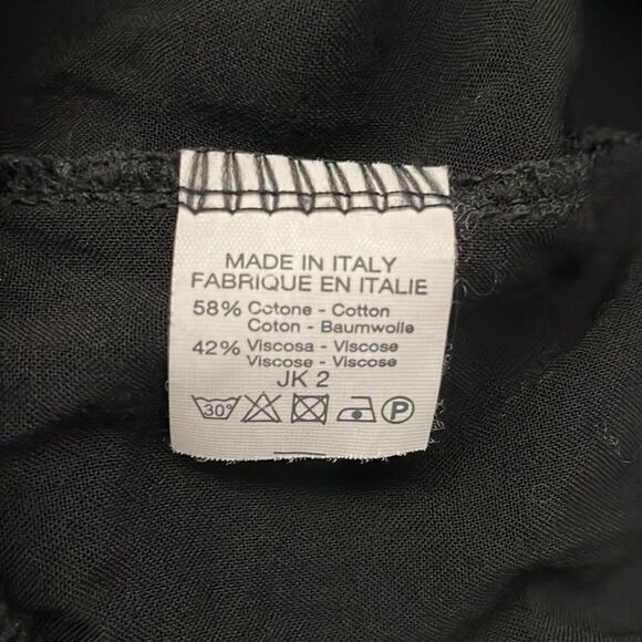 Brandy Melville Peasant Style Crop Top Made in Italy Size Unknown. - Picture 9 of 9